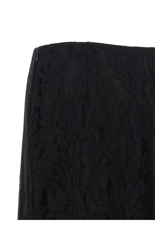 Valentino Garavani lace skirt Black
