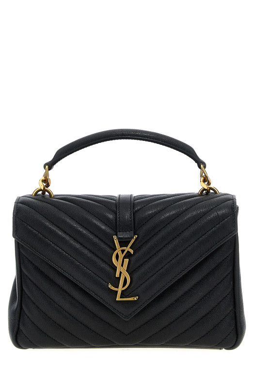 ‘College' midi crossbody bag Black