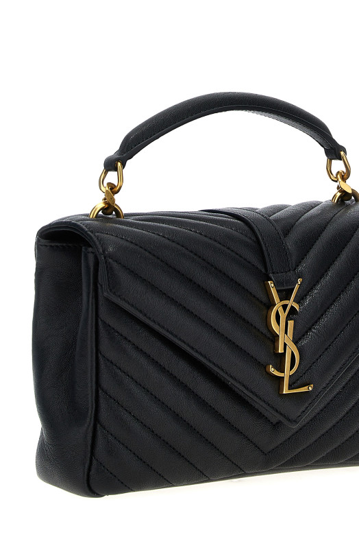 ‘College' midi crossbody bag Black