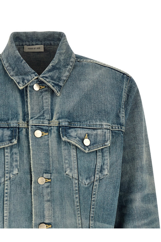 'Classic Trucker' jacket BLUE