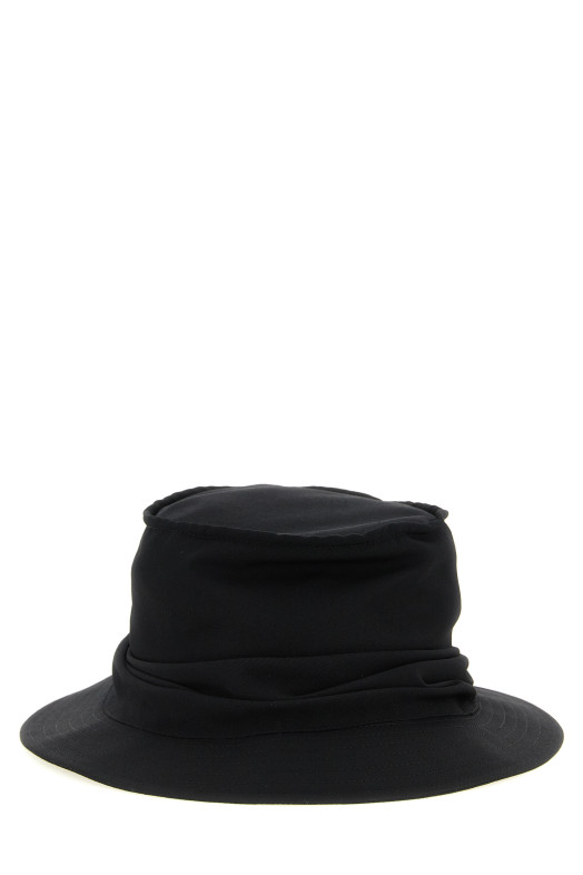 'Drape' hat Black