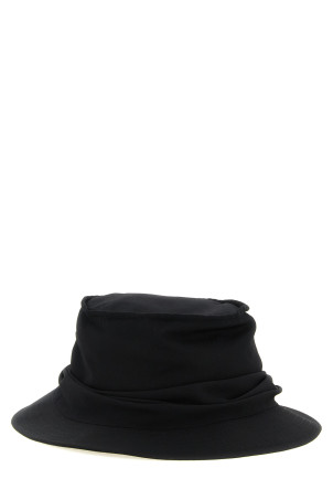 'Drape' hat Black