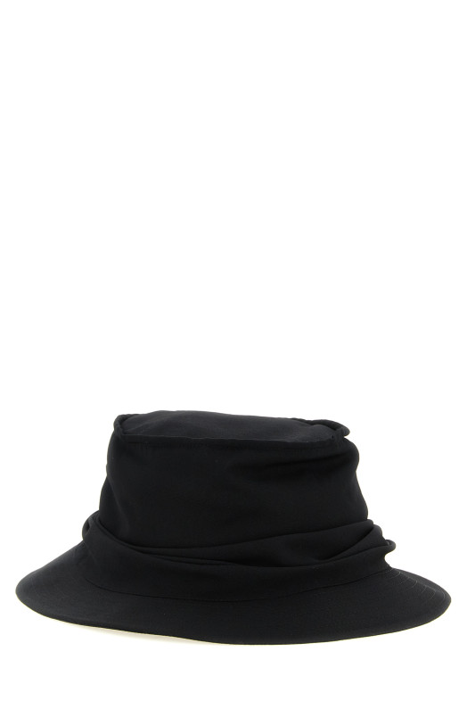 'Drape' hat Black