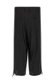 Extra loose leg pants Black