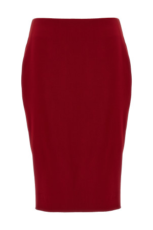 Pencil skirt Red