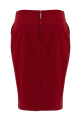 Pencil skirt Red