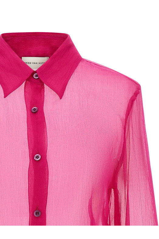 'Cloudy' shirt Fuchsia