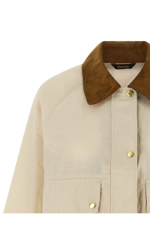 'Medland' rain jacket Beige