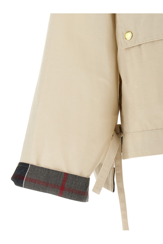 'Medland' rain jacket Beige