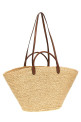 Big logo shopping bag Beige