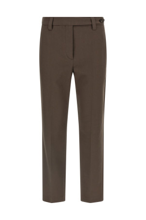 Cotton trousers Brown