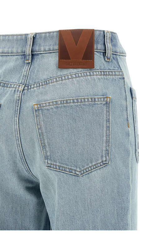 Valentino Garavani high waist jeans BLUE