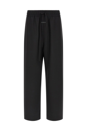 Wool pants Black