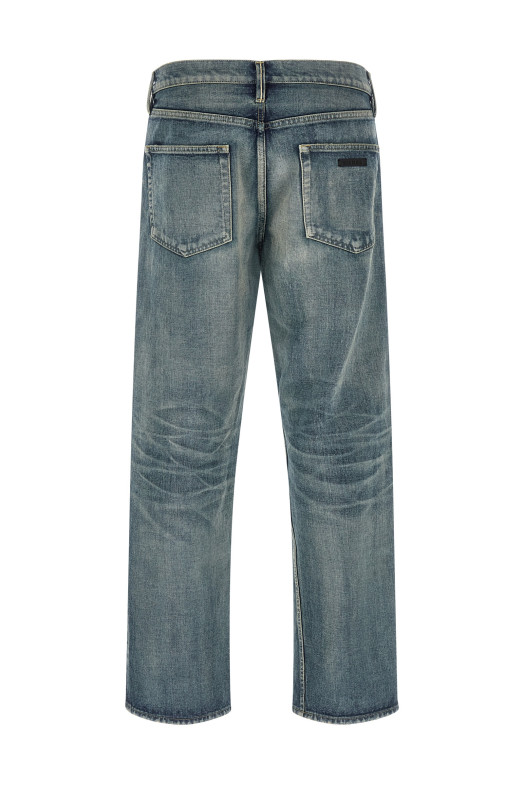 Stone washed jeans BLUE