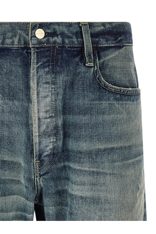Stone washed jeans BLUE