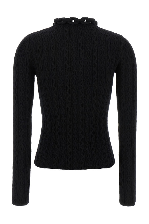 Necklace sweater Black