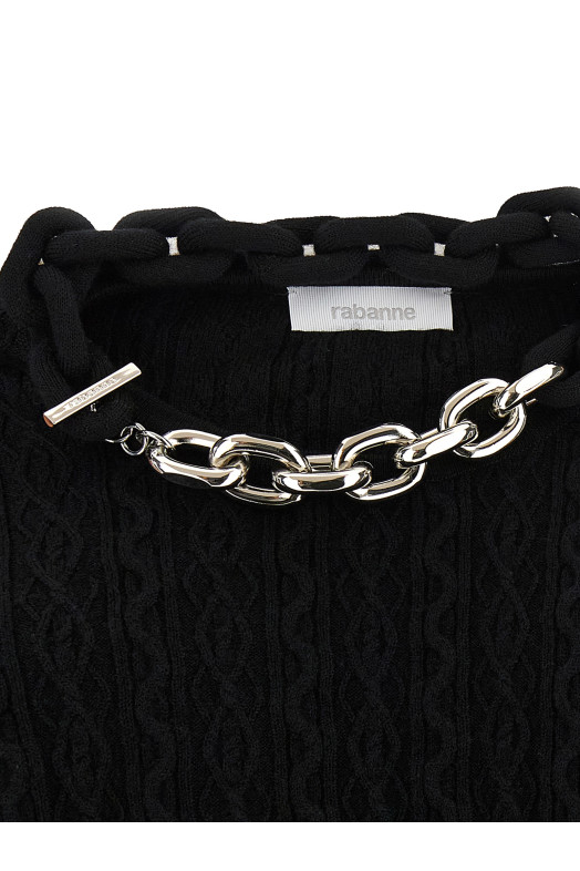 Necklace sweater Black