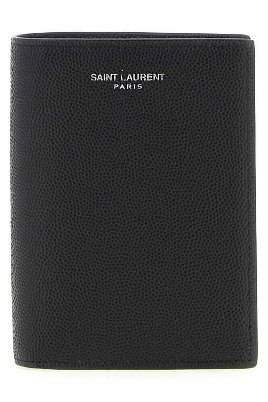 'Saint Laurent Paris' card holder Black