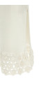 'Cotton Crochet' dress White