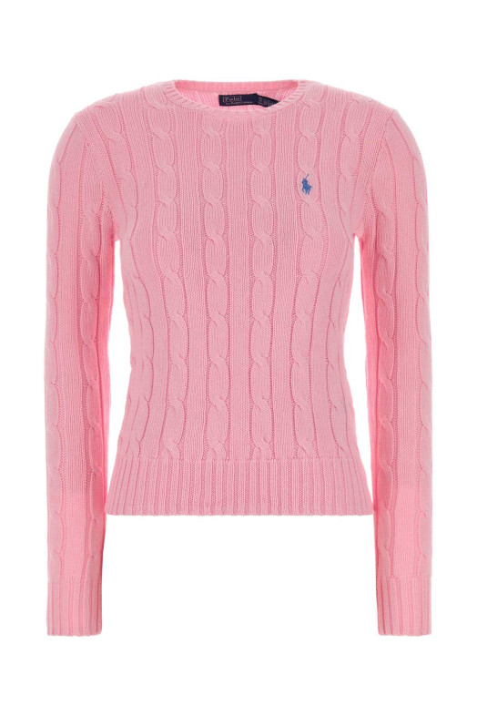 Pink cotton sweater Green POLO RALPH LAUREN (211971869)