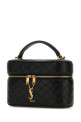 Black nappa leather Vanity Gaby handbag Black SAINT LAURENT (7667311EL07)