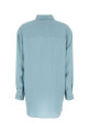 Light blue silk oversize shirt GUCCI (837168Z7ATQ)