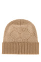 Beige cashmere blend beanie hat GUCCI (8529663GAMK)