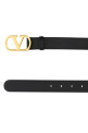 Black leather VLogo belt Black VALENTINO GARAVANI (8Y0T0SM3IYR)