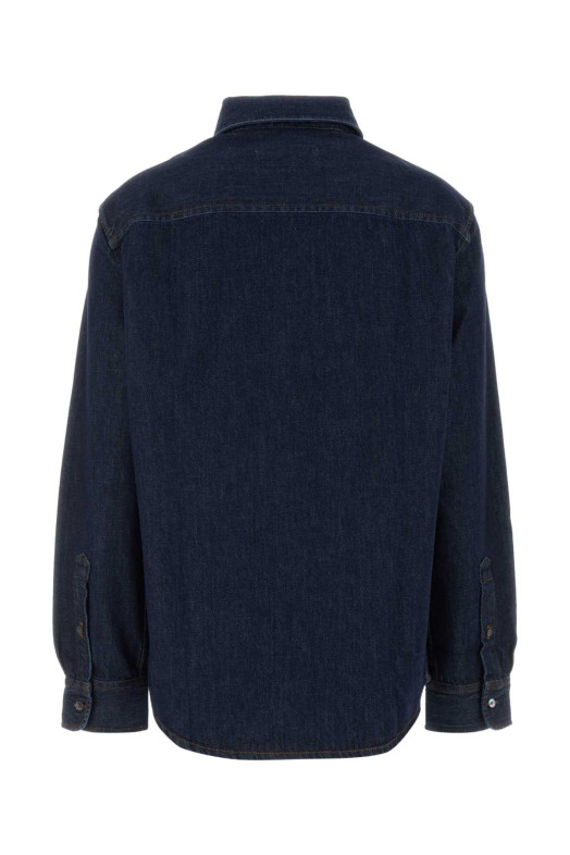 Blue denim shirt AMI (USH786DE0123)