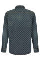 GG jacquard shirt Blue