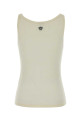 Cream wool tank top VERSACE (10236981A17548)