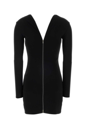Black stretch viscose mini dress ALEXANDER WANG (1CC2266009)