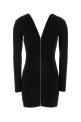 Black stretch viscose mini dress ALEXANDER WANG (1CC2266009)