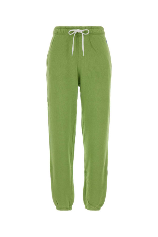 Green cotton blend joggers POLO RALPH LAUREN (211971694)