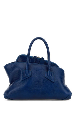 Blue  leather mini La Passeggiata handbag THE ATTICO (260WAH00063LBT110AA)