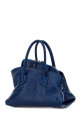 Blue  leather mini La Passeggiata handbag THE ATTICO (260WAH00063LBT110AA)