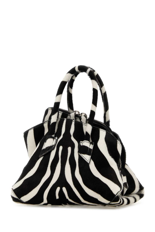 Printed calf hair mini La Passeggiata handbag THE ATTICO (260WAH00063LBT156PR)