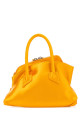Yellow satin mini La Passeggiata handbag THE ATTICO (260WAH00063PCA001AA)