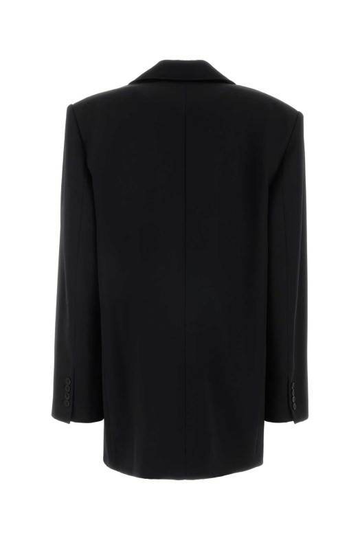 Black wool blazer White THE ATTICO (260WCG00092WWW065AA)