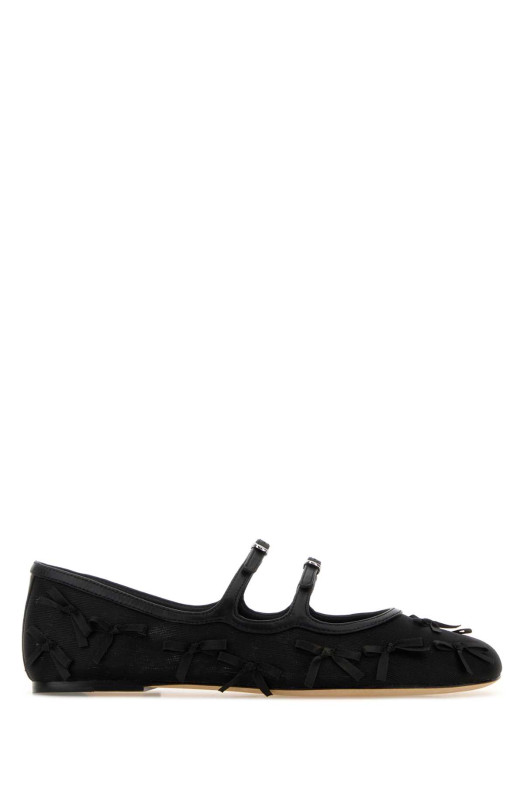 Black mesh Kiki ballerinas MARC JACOBS (2S6FFL001F17)