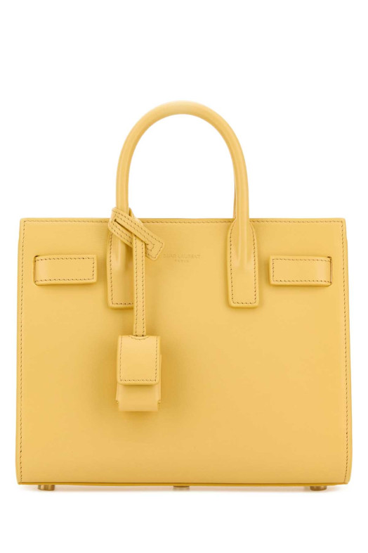 Yellow leather nano Sac De Jour handbag SAINT LAURENT (39203502G9W)