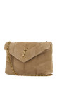 Beige suede Puffer Toy crossbody bag SAINT LAURENT (7593371U807)