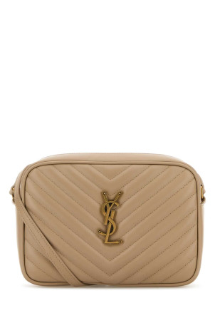Cappuccino leather crossbody bag SAINT LAURENT (761554DV707)