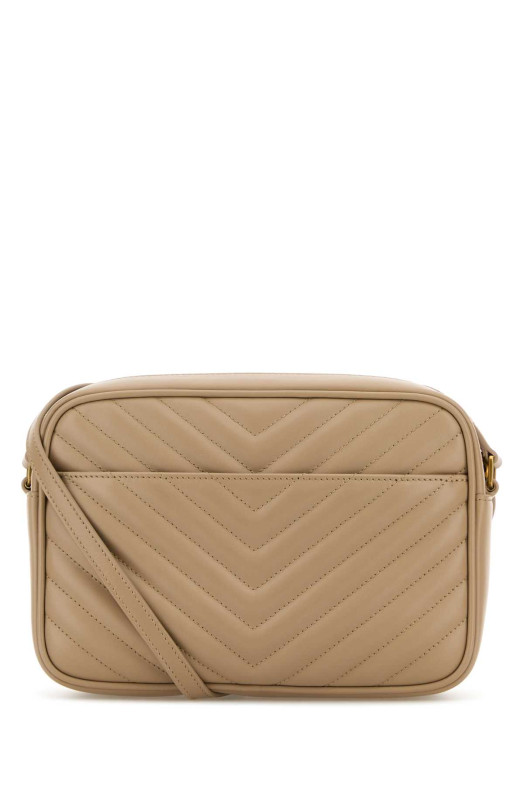 Cappuccino leather crossbody bag SAINT LAURENT (761554DV707)