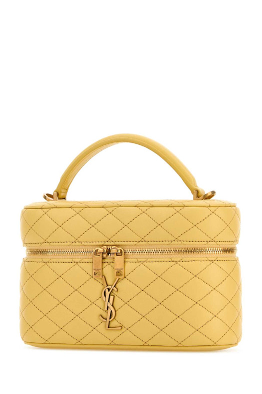 Yellow nappa leather Vanity Gaby handbag SAINT LAURENT (7667311EL07)