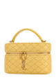 Yellow nappa leather Vanity Gaby handbag SAINT LAURENT (7667311EL07)