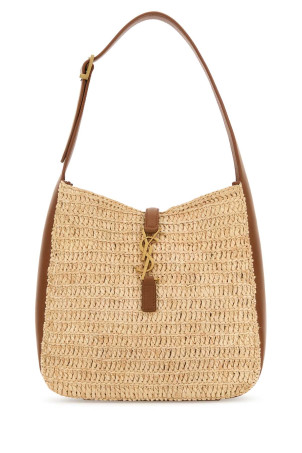 Raffia small Le 5 Ã¡ 7 shoulder bag SAINT LAURENT (823812GAAEZ)