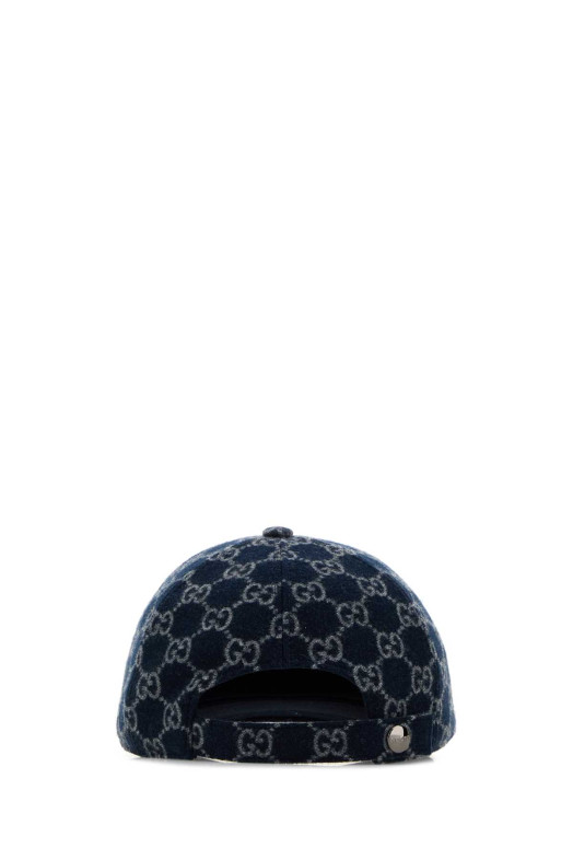 Embroidered wool baseball cap GUCCI (8527204HBIC)