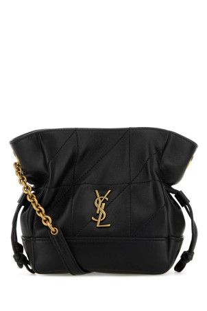 Black leather mini Jamie bucket bag Black SAINT LAURENT (859174AAB32)