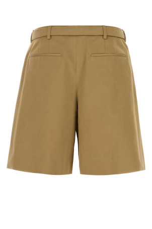 Beige drill bermuda shorts SAINT LAURENT (860929Y7I14)